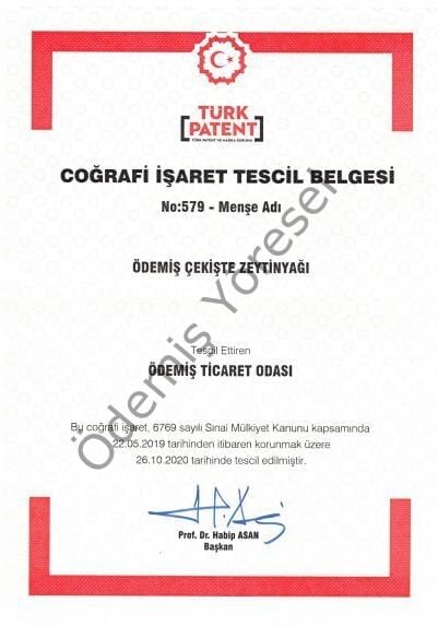 Soğuk Sıkım Zeytinyağı 1000ml