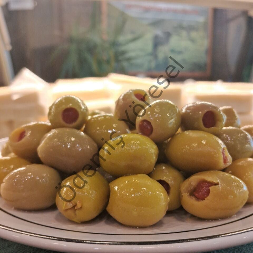 Natürel Biberli Zeytin 1000g