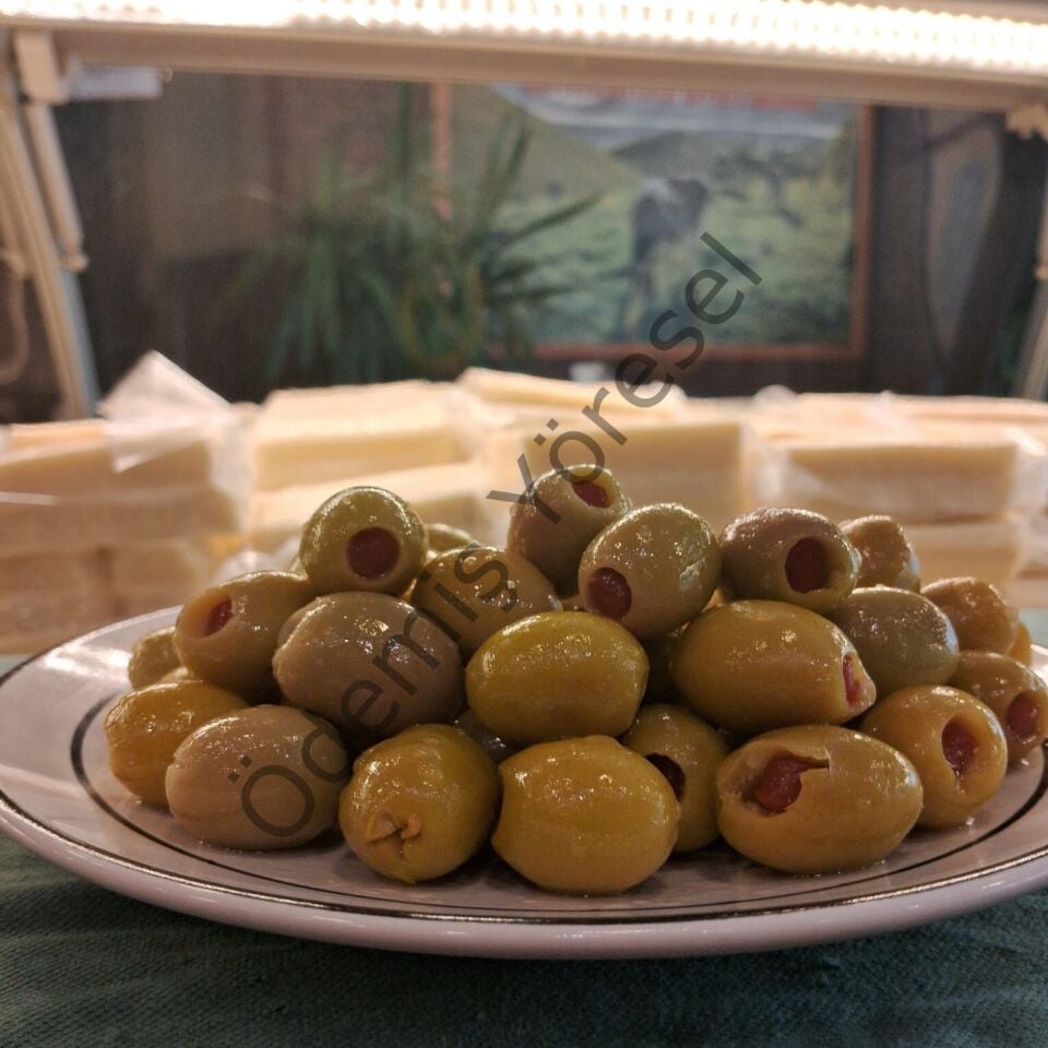 Natürel Biberli Zeytin 1000g