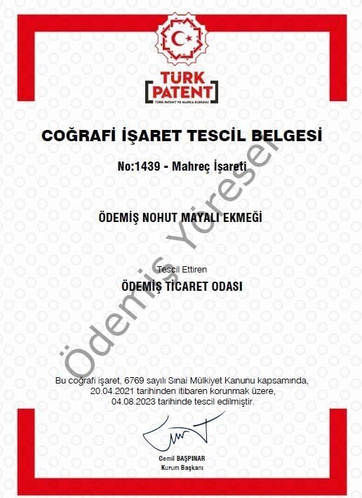 Doğal Nohut Mayalı Ekmek 870g
