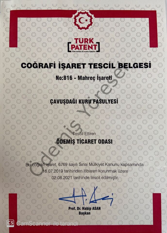 Çavuşdağı Fasulye 1000g