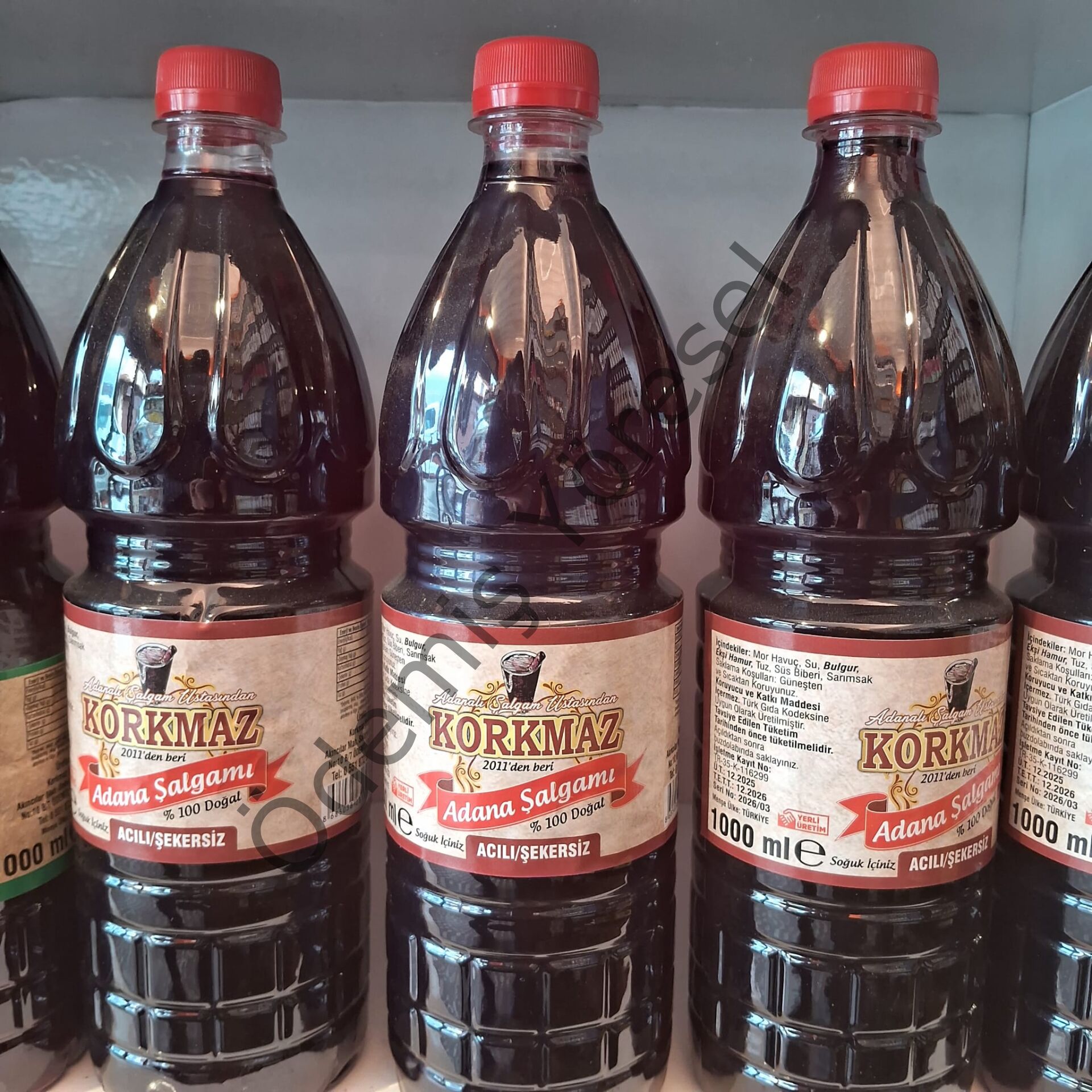 Ödemiş Acılı Şalgam 1000ml